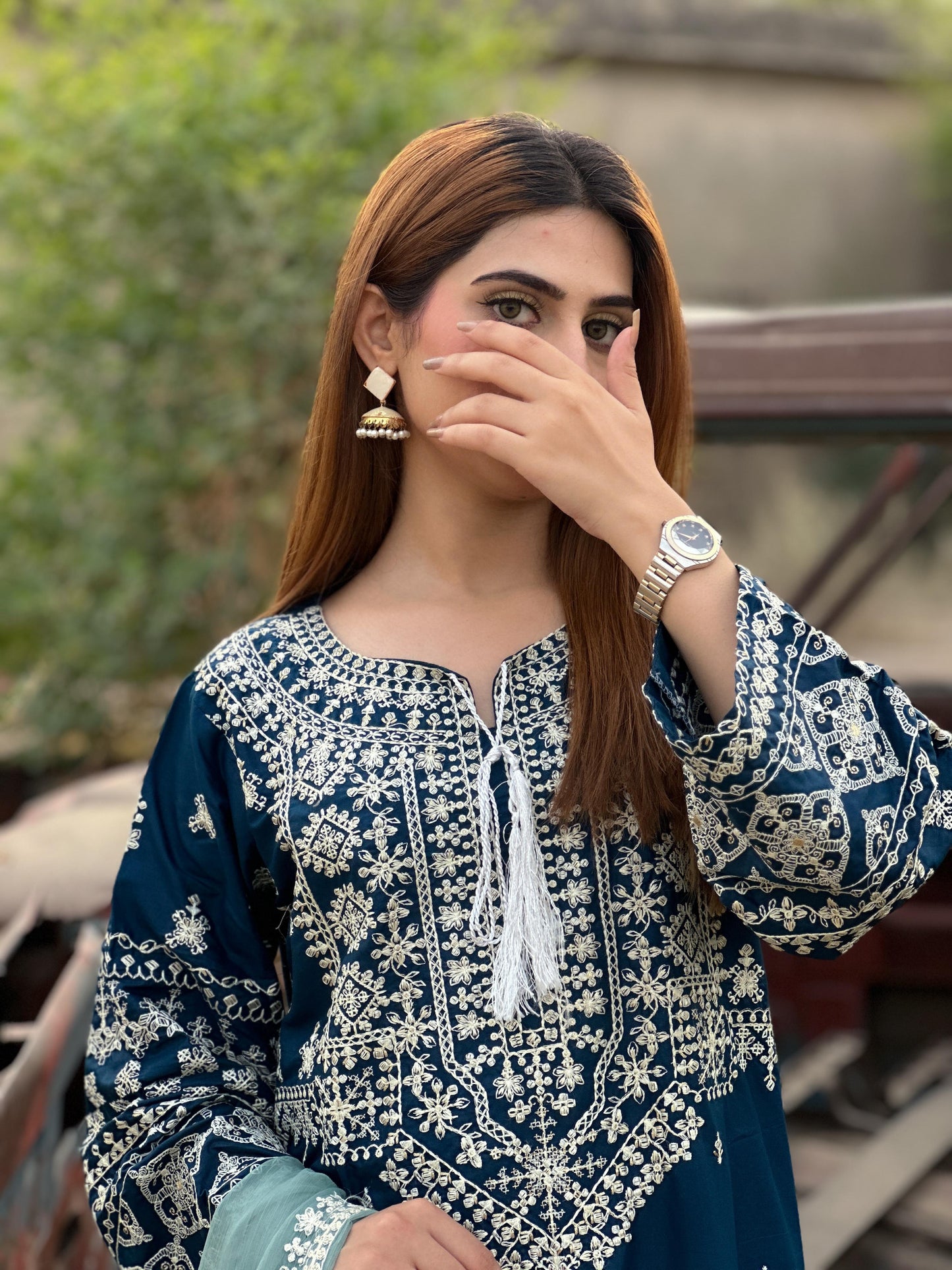 ZARA EMBROIDERED 3PC
