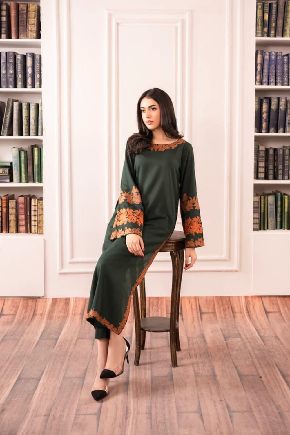 Omal Embroidery 2pc Stiched
