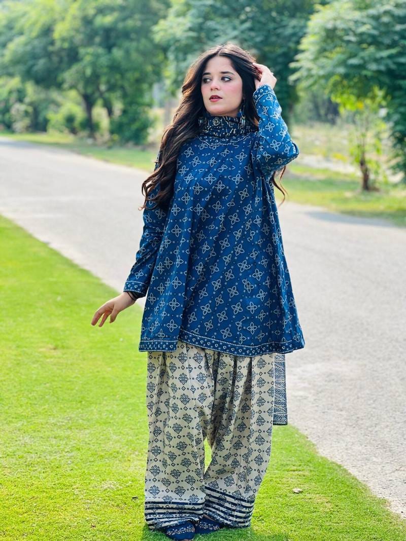 BERRY DIGITAL 3PC SHORT FROK