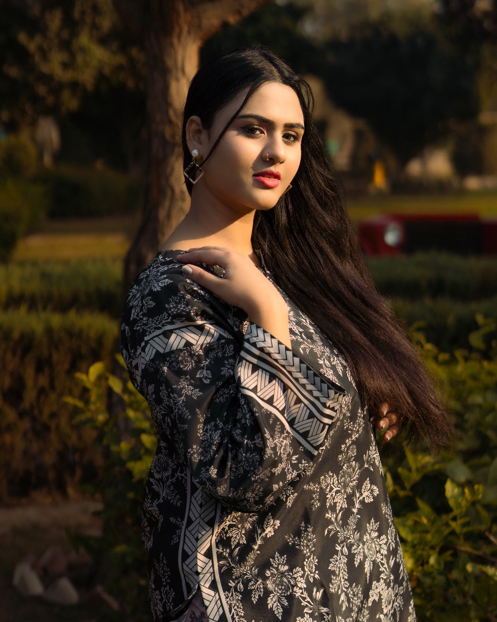 Dilruba Cord Set Digital Lawn 2pc