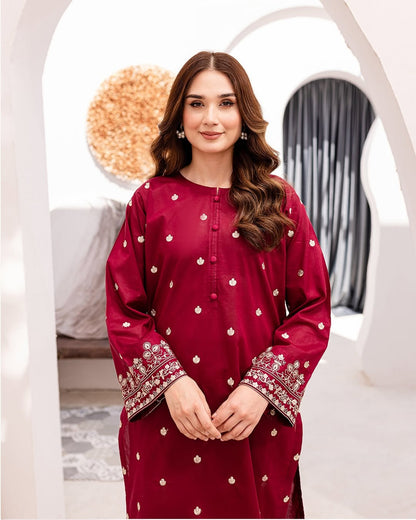 HASEEN EMBRODERY 2PC