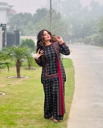 Ajrak 3pc Suit Lawn Collection Digital