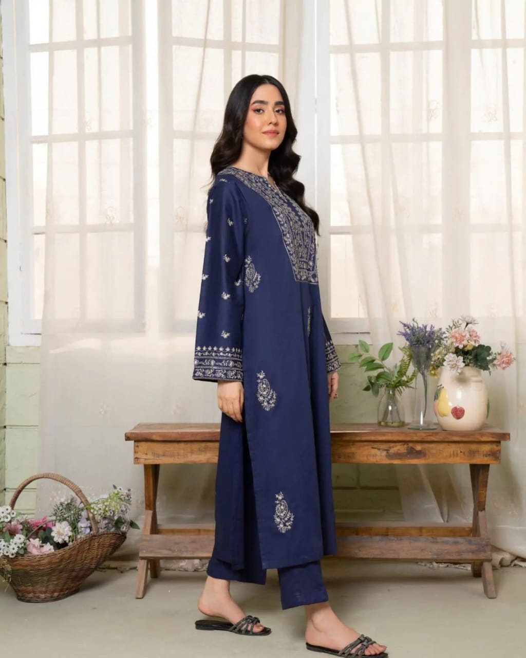 Desal Embroidery 2pc Stiched