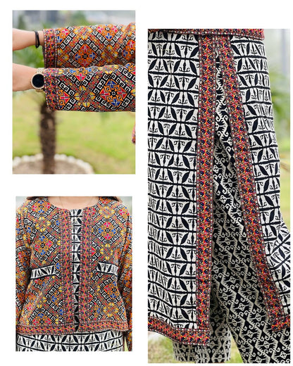 Digital Koti 3pc Stitched